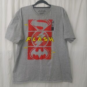 The Flash Past‎ Present Future T Shirt Mens XL 46/48 DC Comics Super Icons Hero